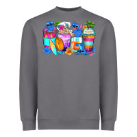 Storm stitch summer coffee cups Heavyweight Sweatshirt - Zillion Design Studio