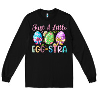 Black just a little egg stra Long Sleeve Tee - Artiststas