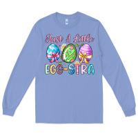 Colony Blue just a little egg stra Long Sleeve Tee - Artiststas