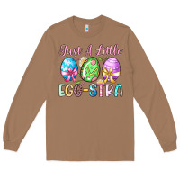 Toasted Coconut just a little egg stra Long Sleeve Tee - Artiststas