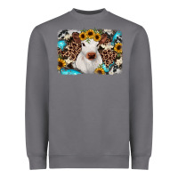 Storm cowhide leopard calf Heavyweight Sweatshirt - RanaPortraitStore