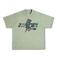 Oil Green aunt vibes Urban Heavy Tee - SublimationCraftShop