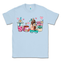 Dusty Blue mom coffee cup Classic Tee - AdoDesignShop