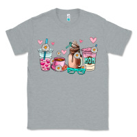 Heather Grey mom coffee cup Classic Tee - AdoDesignShop