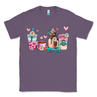 Lavender mom coffee cup Classic Tee - AdoDesignShop