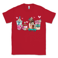 Red mom coffee cup Classic Tee - AdoDesignShop
