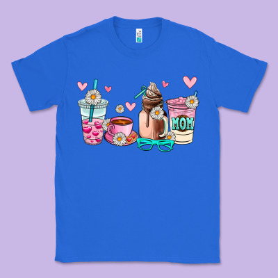Mom Coffee Cup Classic Tee Designed By Adodesignshop