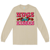 Mushroom hugs and kisses valentines Long Sleeve Tee - AdoDesignShop
