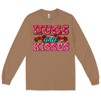 Toasted Coconut hugs and kisses valentines Long Sleeve Tee - AdoDesignShop