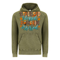 Vintage Olive stressed blessed pumpkin obsessed Vintage Hoodie - Zillion Design Studio