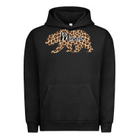 Pigment Black Mama Leopard Urban Hoodie - Bettercallsaul