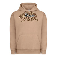 Pigment Burro Mama Leopard Urban Hoodie - Bettercallsaul