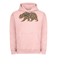 Pigment Salmon Mama Leopard Urban Hoodie - Bettercallsaul