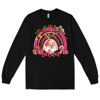 Black pink christmas believe  rainbow Long Sleeve Tee - AdoDesignShop