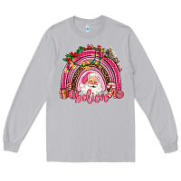 Moon Dust pink christmas believe  rainbow Long Sleeve Tee - AdoDesignShop