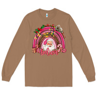 Toasted Coconut pink christmas believe  rainbow Long Sleeve Tee - AdoDesignShop