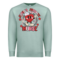 Seafoam cupids favorite nurse Premium Sweatshirt - MaliasSmallBusiness