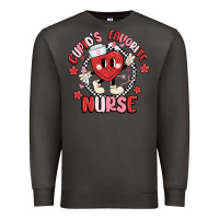 Smoke cupids favorite nurse Premium Sweatshirt - MaliasSmallBusiness