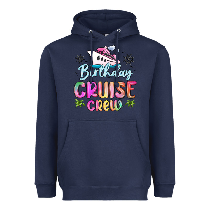 Birthday Cruise Crew Heavyweight Hoodie by MaliasSmallBusiness | Teevron