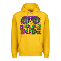 Lemon mardi gras celebration design Premium Hoodie - LillyAllenDesigns