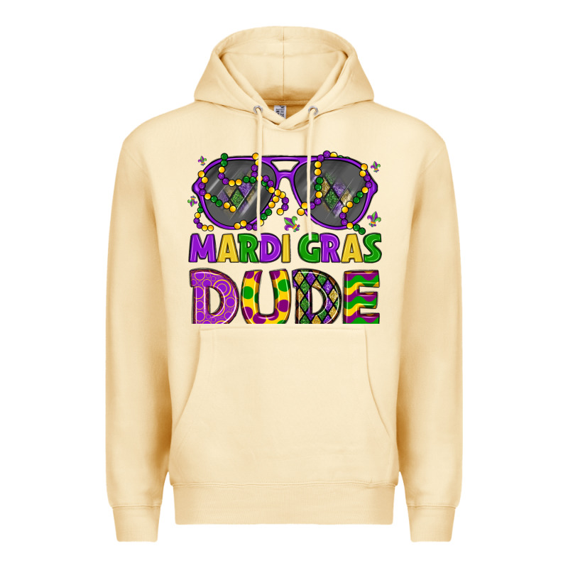Mardi Gras Celebration Design Premium Hoodie by LillyAllenDesigns | Teevron