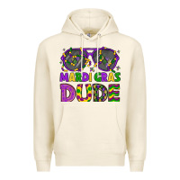 Tofu mardi gras celebration design Premium Hoodie - LillyAllenDesigns