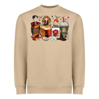 Mushroom harry coffee cups Heavyweight Sweatshirt - Zillion Design Studio