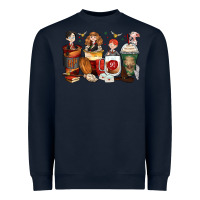 Navy harry coffee cups Heavyweight Sweatshirt - Zillion Design Studio