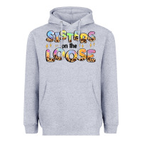 Heather Grey sisters on the loose Heavyweight Hoodie - MaliasSmallBusiness