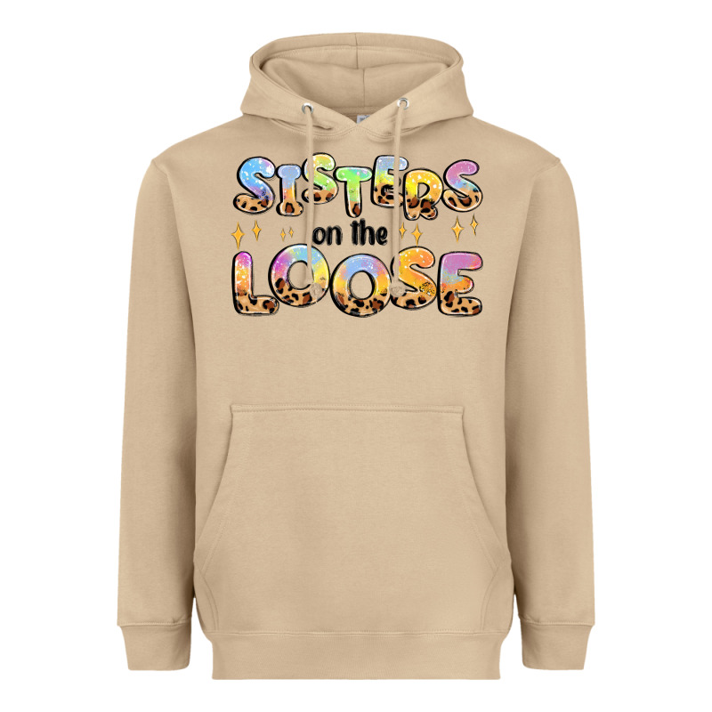 Sisters On The Loose Heavyweight Hoodie by MaliasSmallBusiness | Teevron