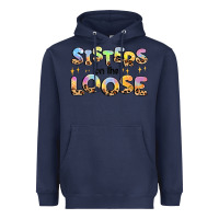 Navy sisters on the loose Heavyweight Hoodie - MaliasSmallBusiness