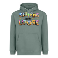 Sage sisters on the loose Heavyweight Hoodie - MaliasSmallBusiness
