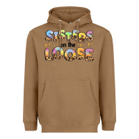 Toasted Coconut sisters on the loose Heavyweight Hoodie - MaliasSmallBusiness