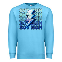 Ocean Blue boy mom Premium Sweatshirt - MaliasSmallBusiness