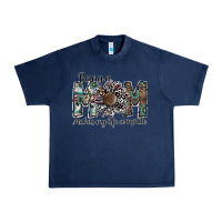 Navy being a mom makas my life complete Urban Heavy Tee - SublimationCraftShop