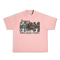 Salmon being a mom makas my life complete Urban Heavy Tee - SublimationCraftShop