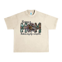 Sandshell being a mom makas my life complete Urban Heavy Tee - SublimationCraftShop