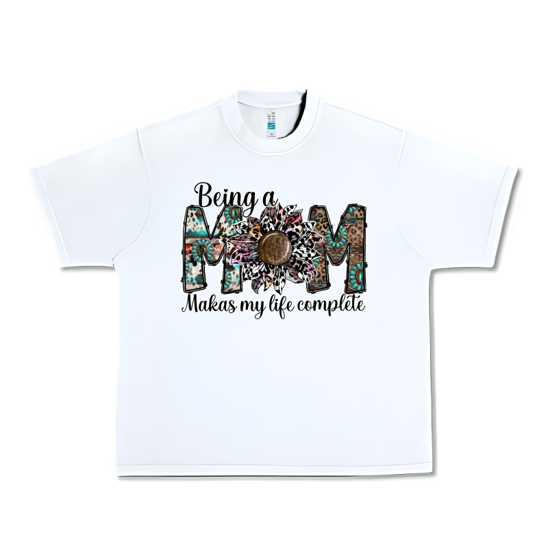 Being A Mom Makas My Life Complete Urban Heavy Tee by SublimationCraftShop | Teevron