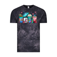 Cloud Black turtle coffee cups Vintage Tee - Zillion Design Studio