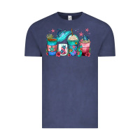 Vintage Denim turtle coffee cups Vintage Tee - Zillion Design Studio
