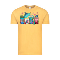 Vintage Mustard turtle coffee cups Vintage Tee - Zillion Design Studio