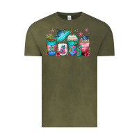 Vintage Olive turtle coffee cups Vintage Tee - Zillion Design Studio