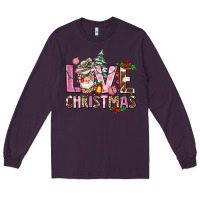 Plum love christmas Long Sleeve Tee - AdoDesignShop