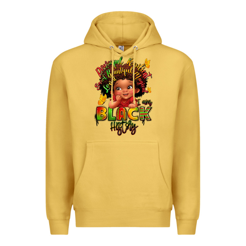Empowering Black Heritage Premium Hoodie by LillyAllenDesigns | Teevron