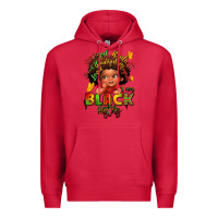 Cardinal empowering black heritage Premium Hoodie - LillyAllenDesigns