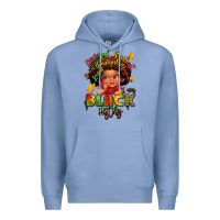 Colony Blue empowering black heritage Premium Hoodie - LillyAllenDesigns