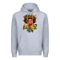 Heather Grey empowering black heritage Premium Hoodie - LillyAllenDesigns