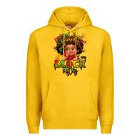 Lemon empowering black heritage Premium Hoodie - LillyAllenDesigns