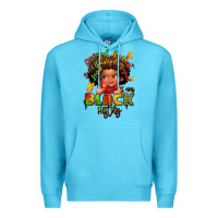 Ocean Blue empowering black heritage Premium Hoodie - LillyAllenDesigns