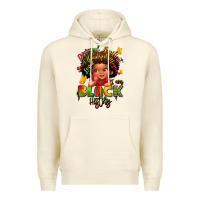 Sandshell empowering black heritage Premium Hoodie - LillyAllenDesigns